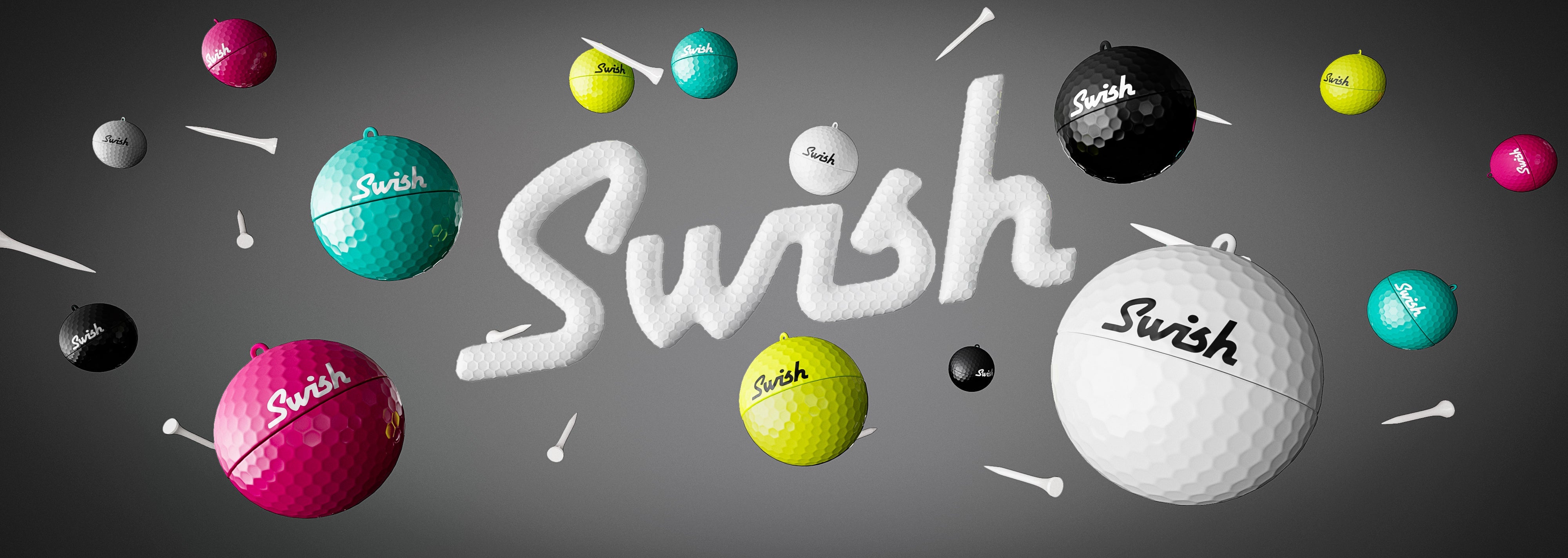 Swish Portable Golf Ball Cleaner - Swish