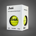 Swish Portable Golf Ball Cleaner in Neon Yellow Boxed